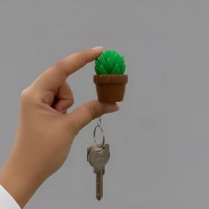 Clicker Saksı Anahtarlık