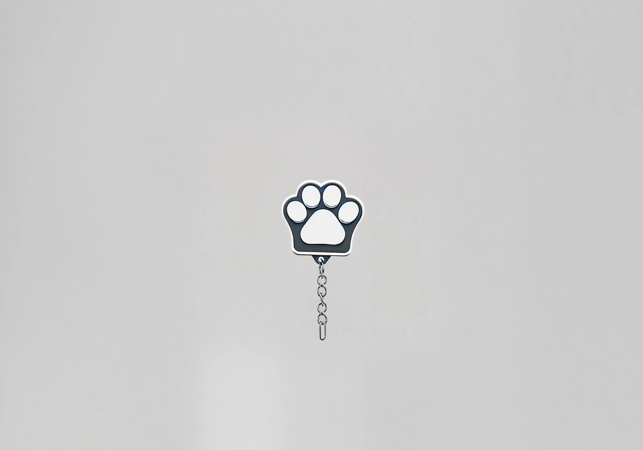 Kedi Patisi Anahtarlık - Mekanik Switchli